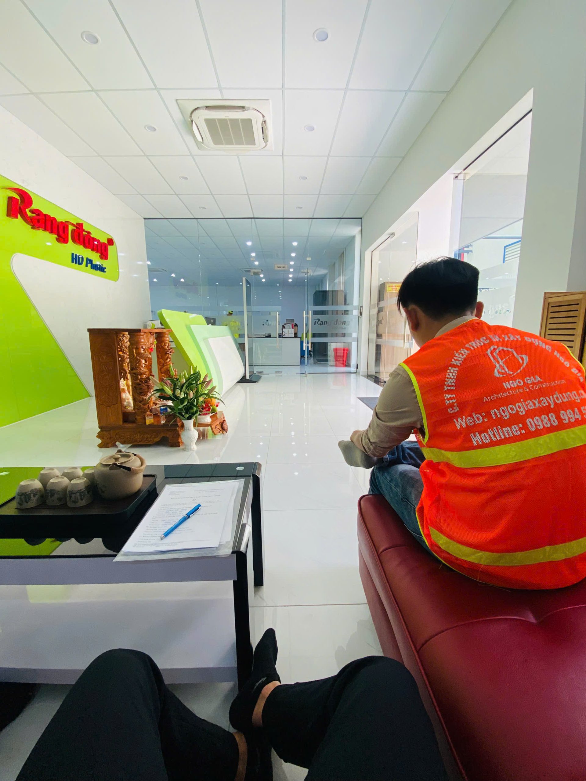 thi công hệ thống làm mát