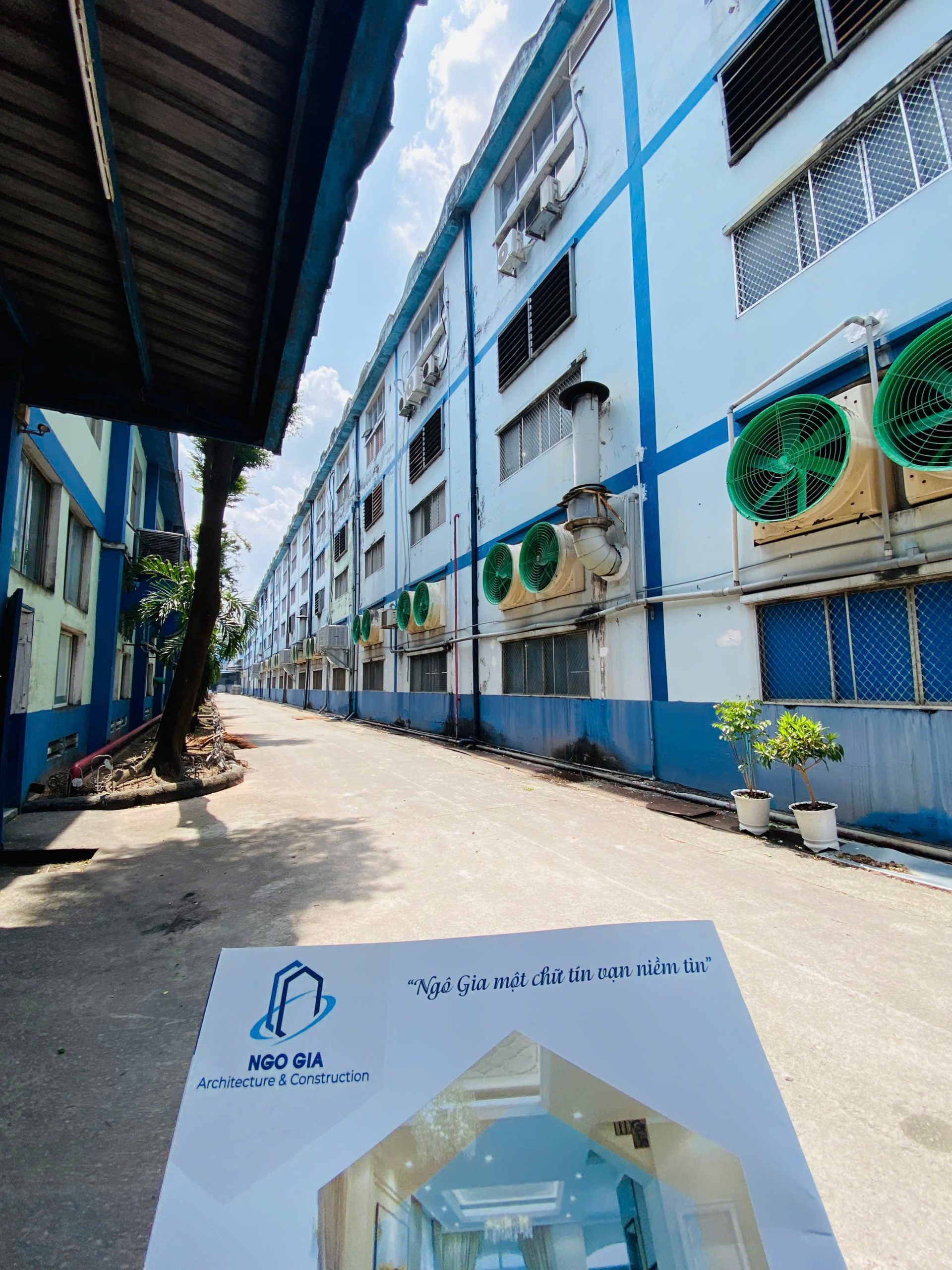 thi công hệ thống thông gió nhà xưởng