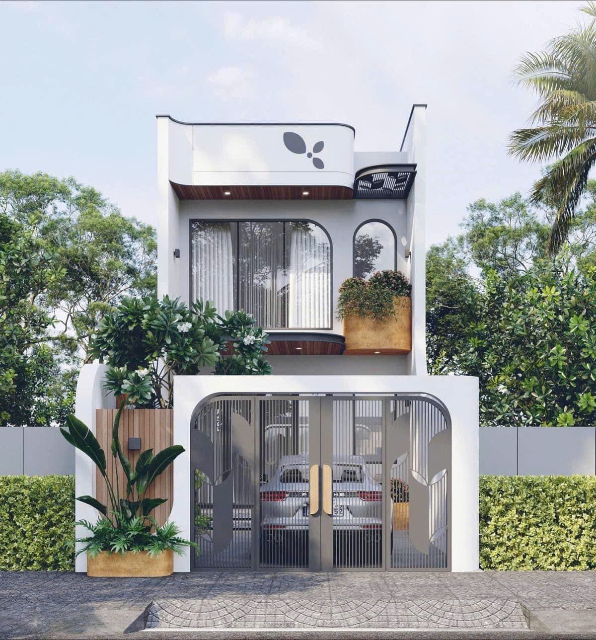 xây nhà 1 trệt 1 lầu