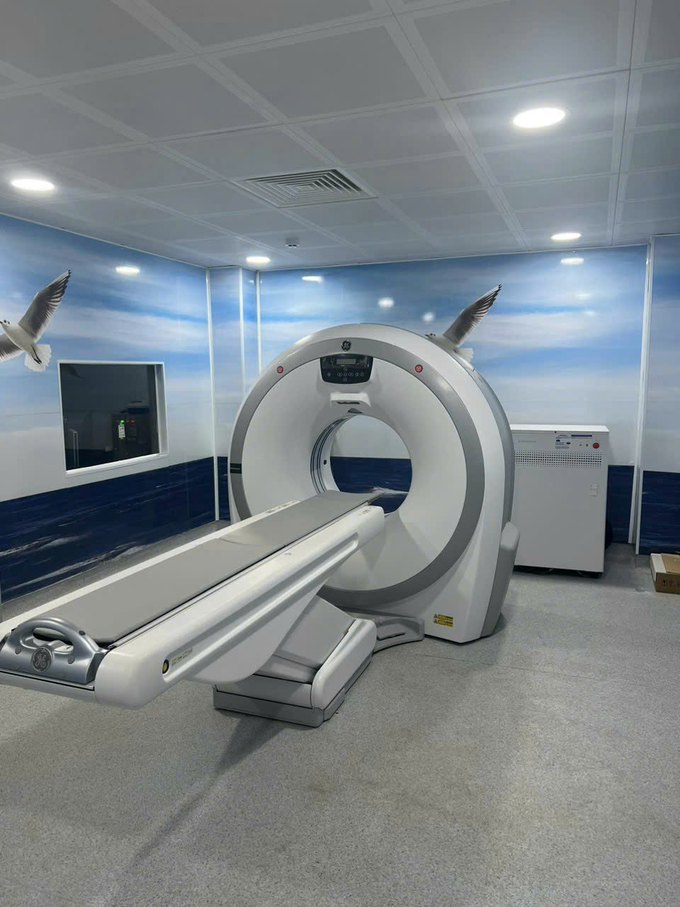 thi công phòng chụp mri