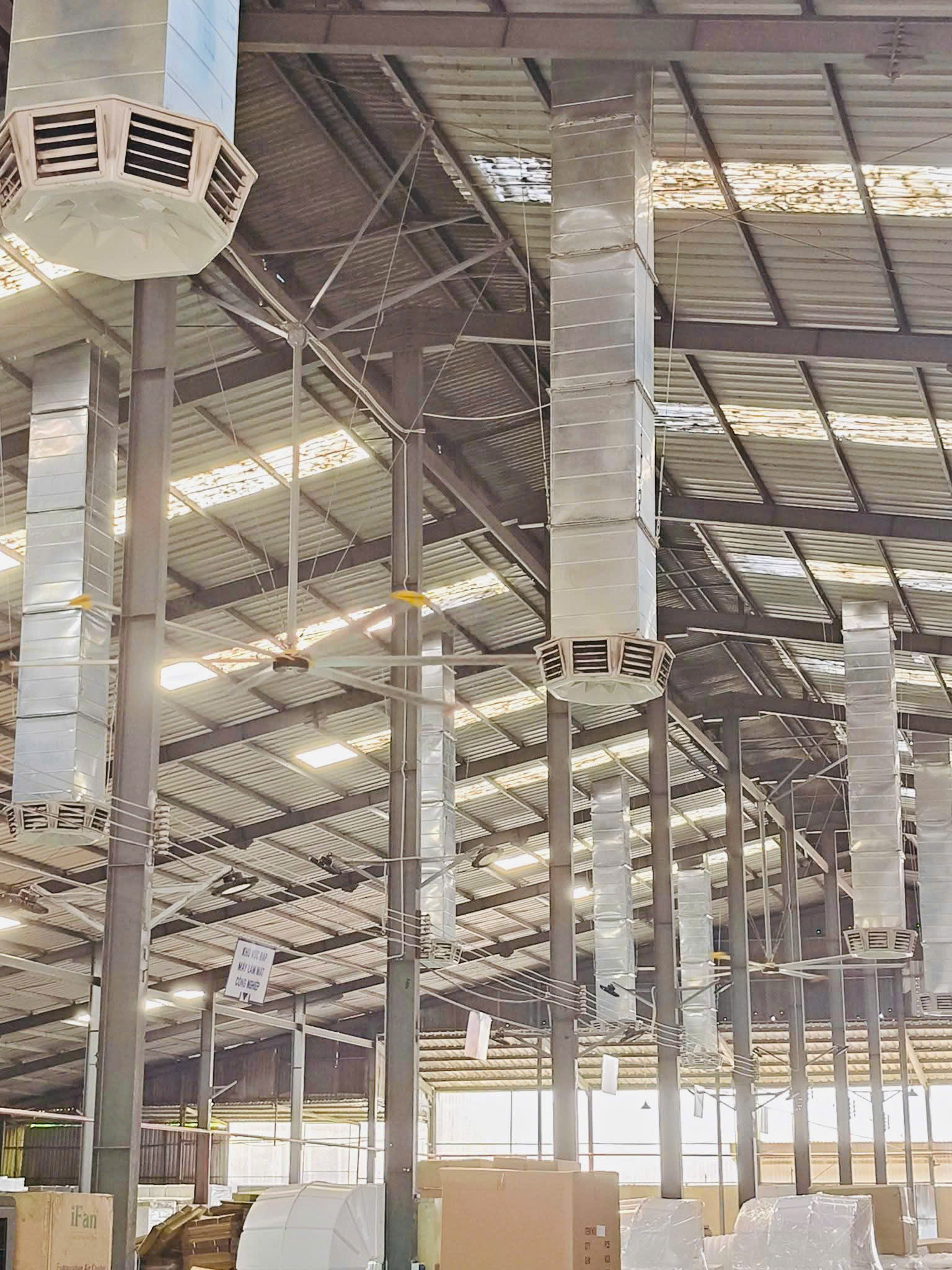 thi công hệ thống làm mát công nghiệp