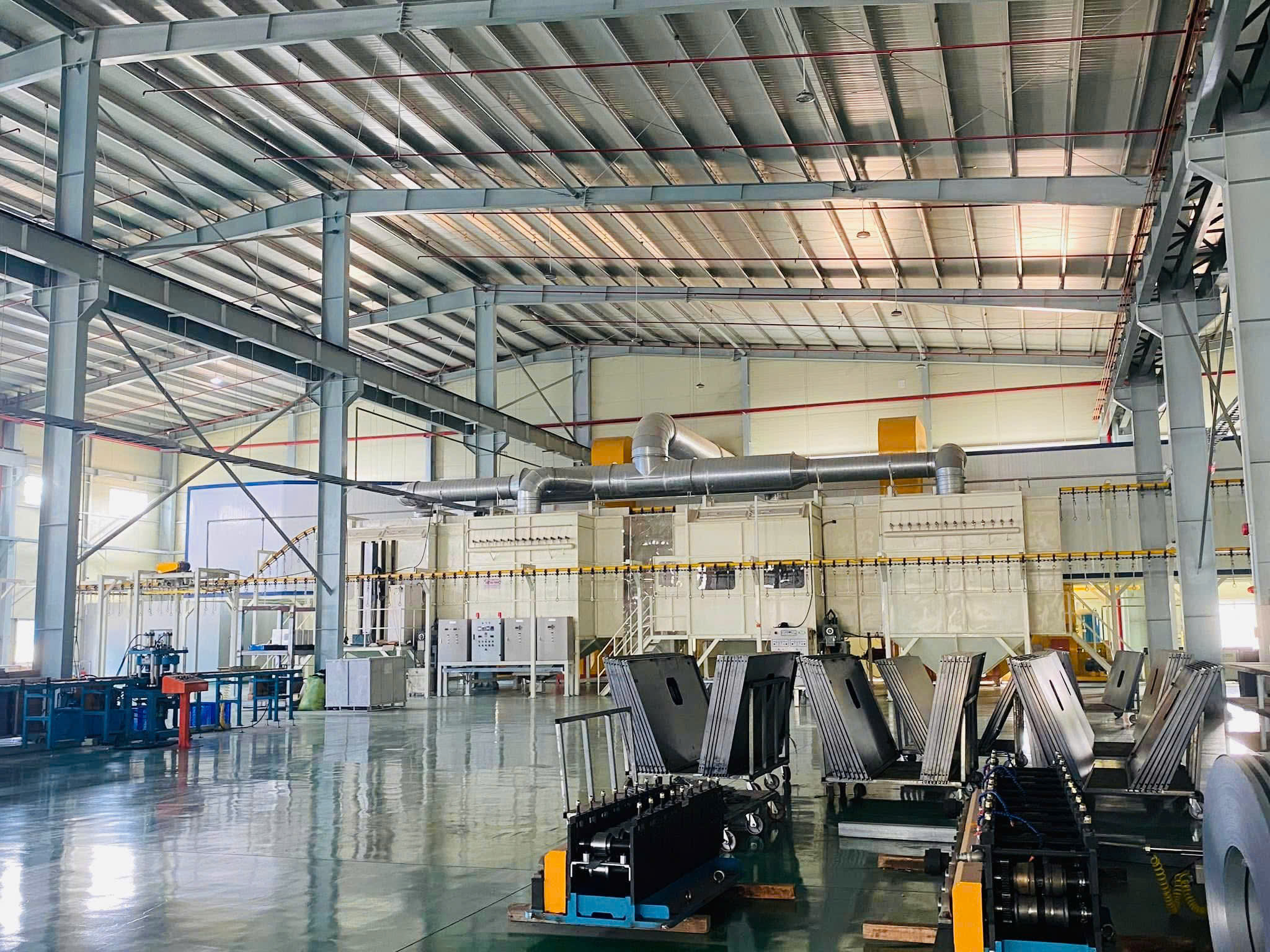 thi công hệ thống cơ điện nhà xưởng