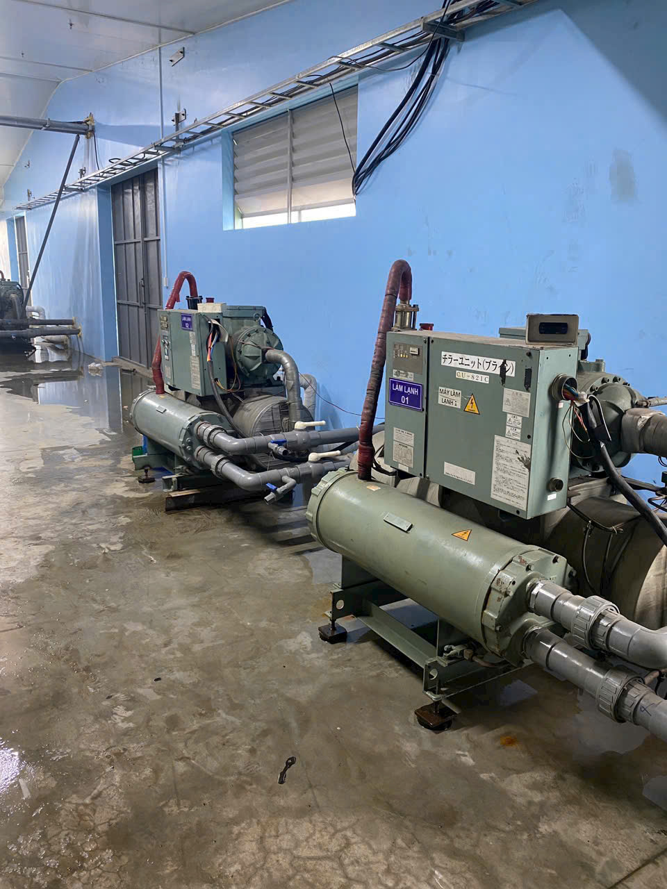 hệ thống làm mát chiller