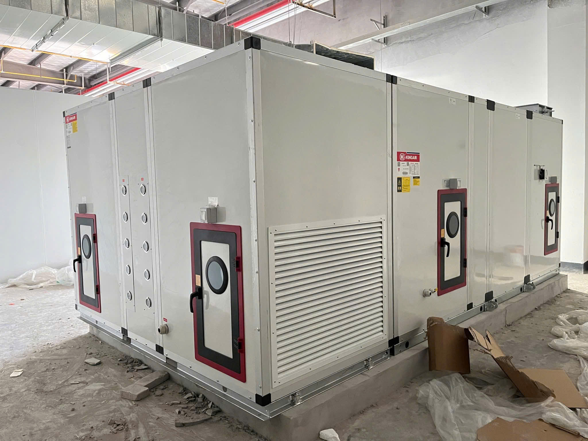 làm mát nhà xưởng bằng hệ thống chiller