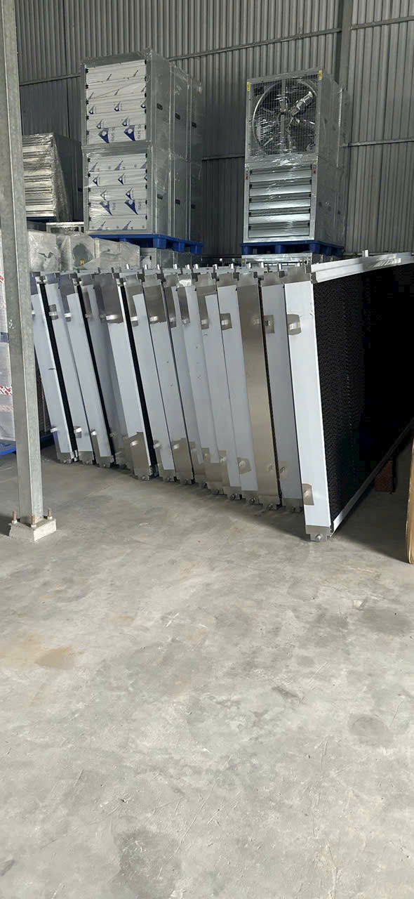 lắp đặt hệ thống làm mát cooling pad