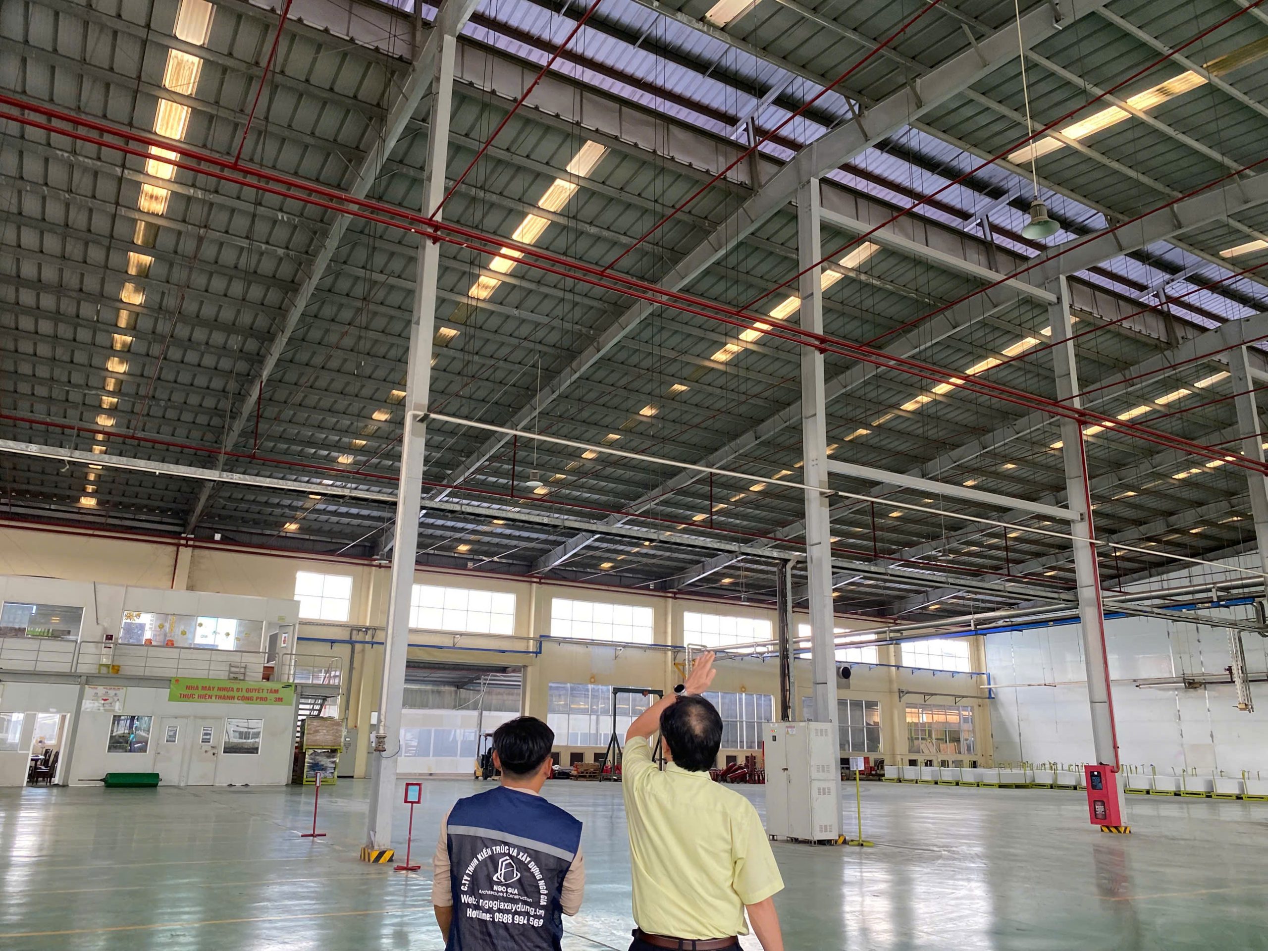 lắp đặt hệ thống làm mát nhà xưởng