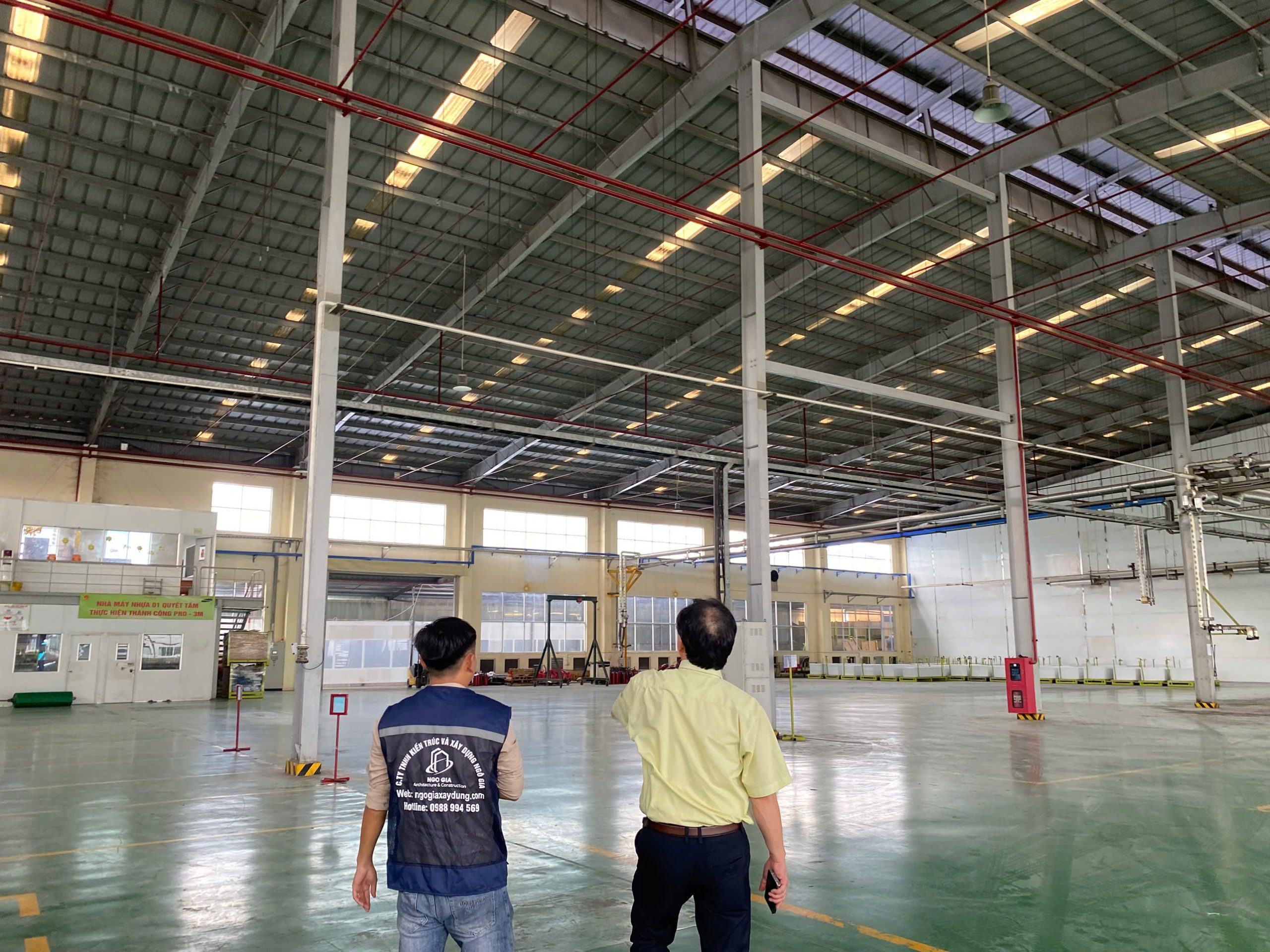 khảo sát thi công quạt công nghiệp