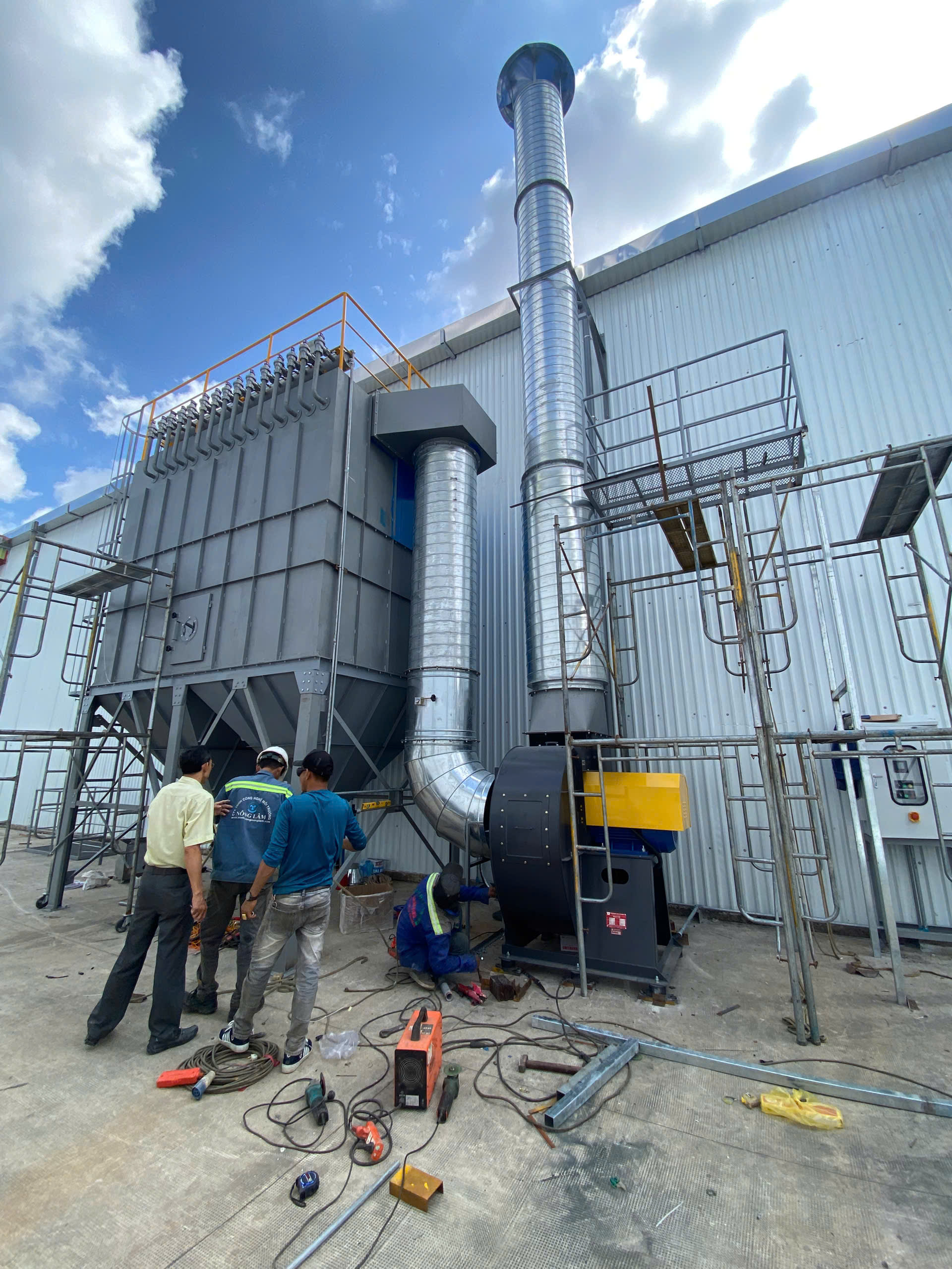 lắp đặt hệ thống lọc bụi công nghiệp