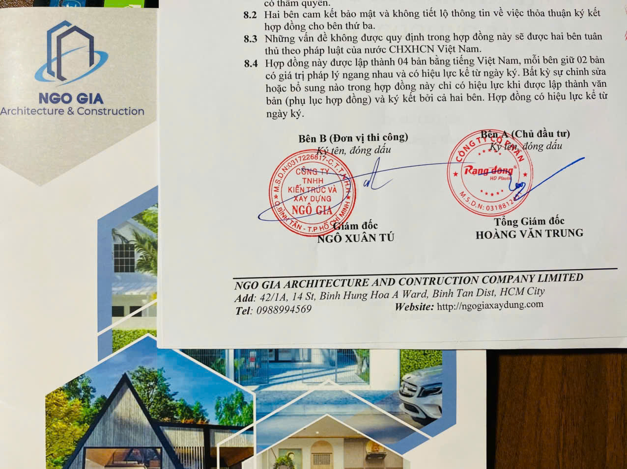 ký hợp đồng thi công sơn nhà xưởng