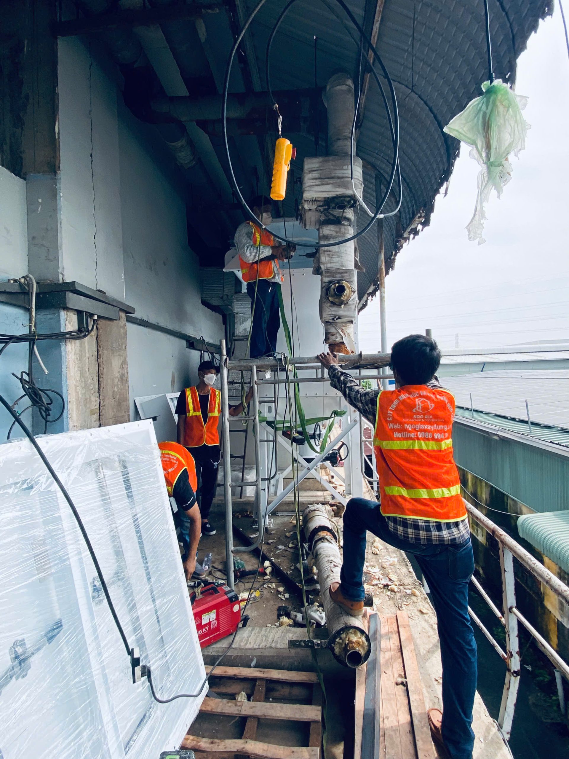 lắp đặt máy thu gom bụi công nghiệp