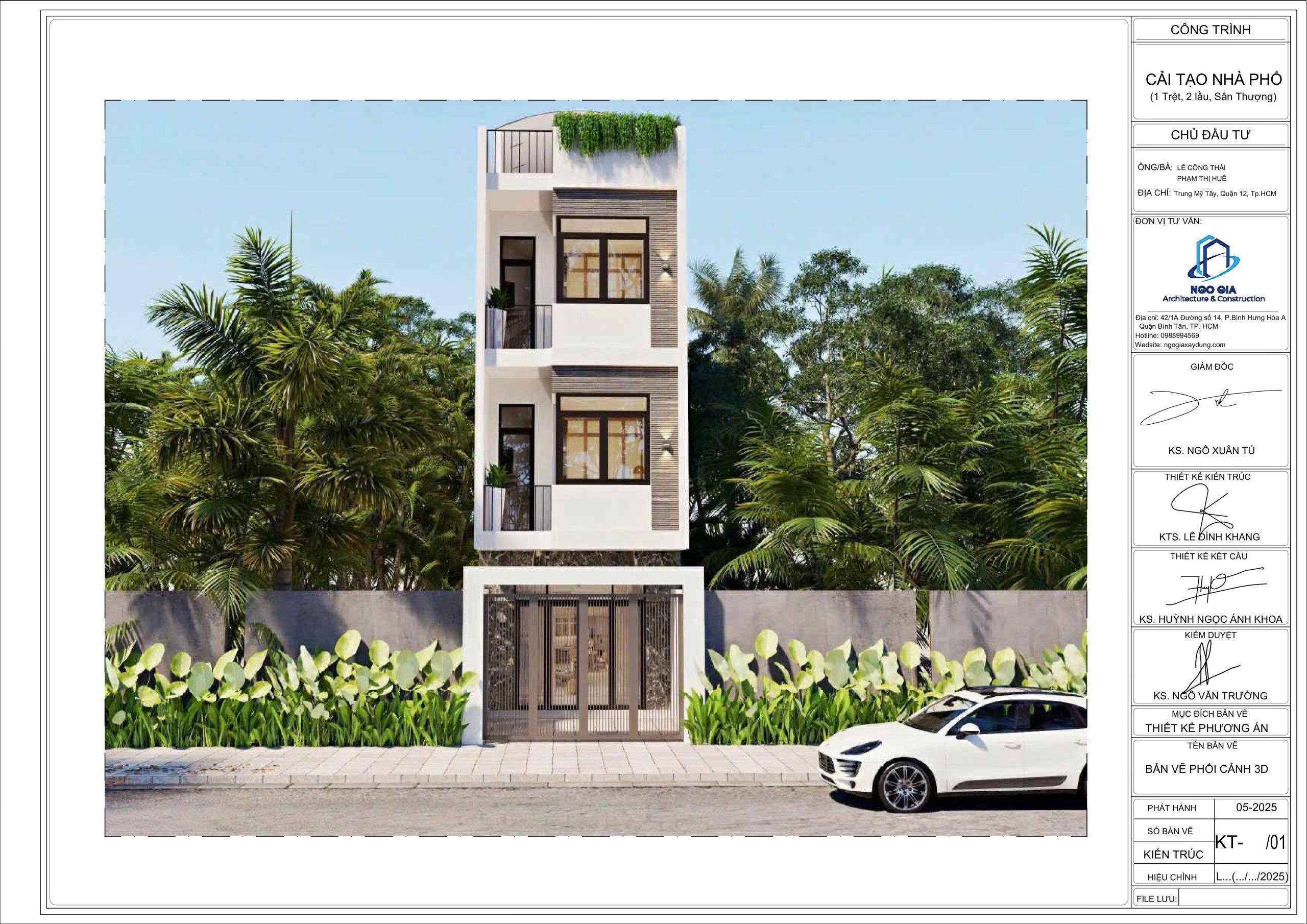thiết kế cải tạo nhà
