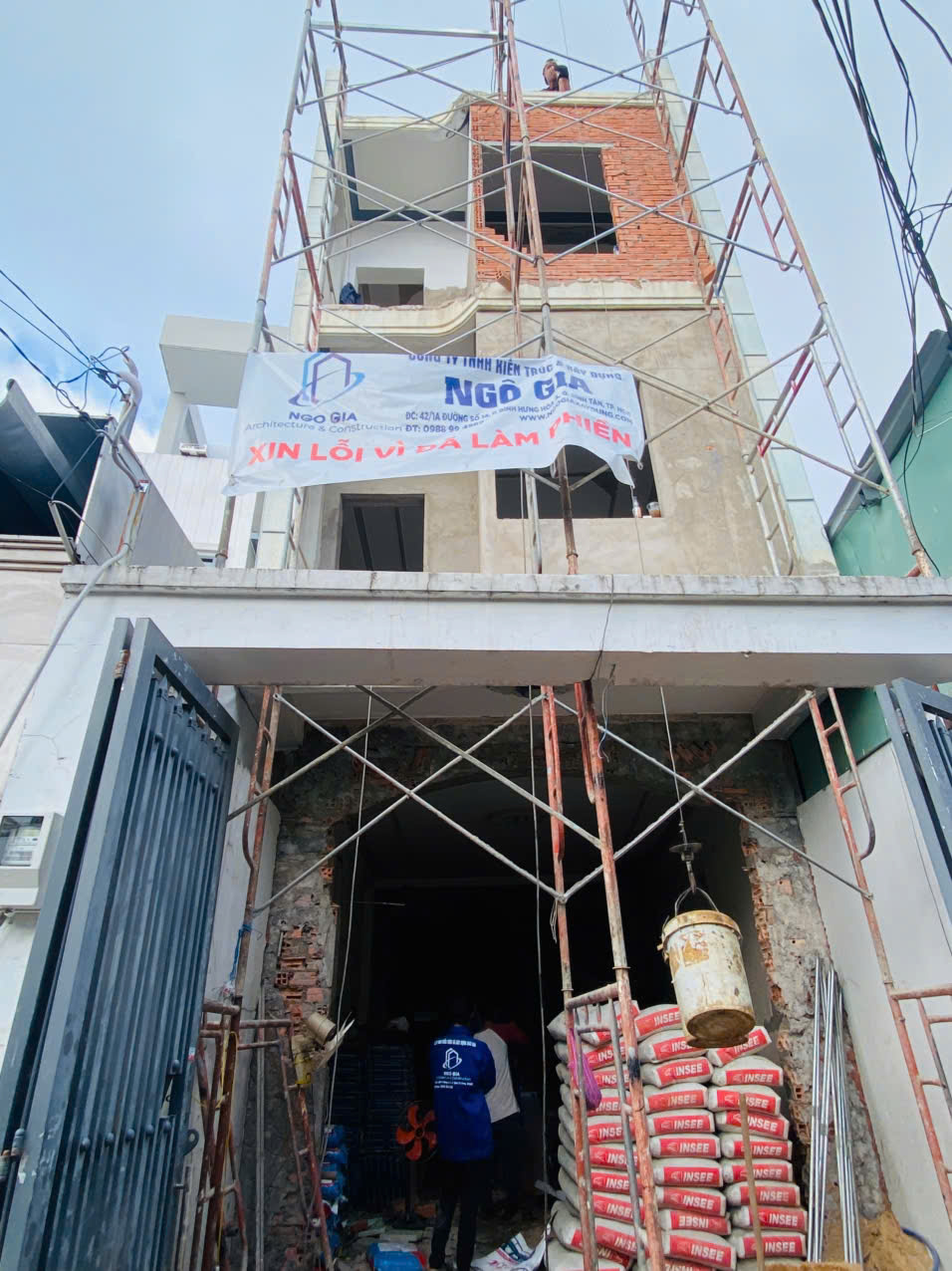 cải tạo nhà phố