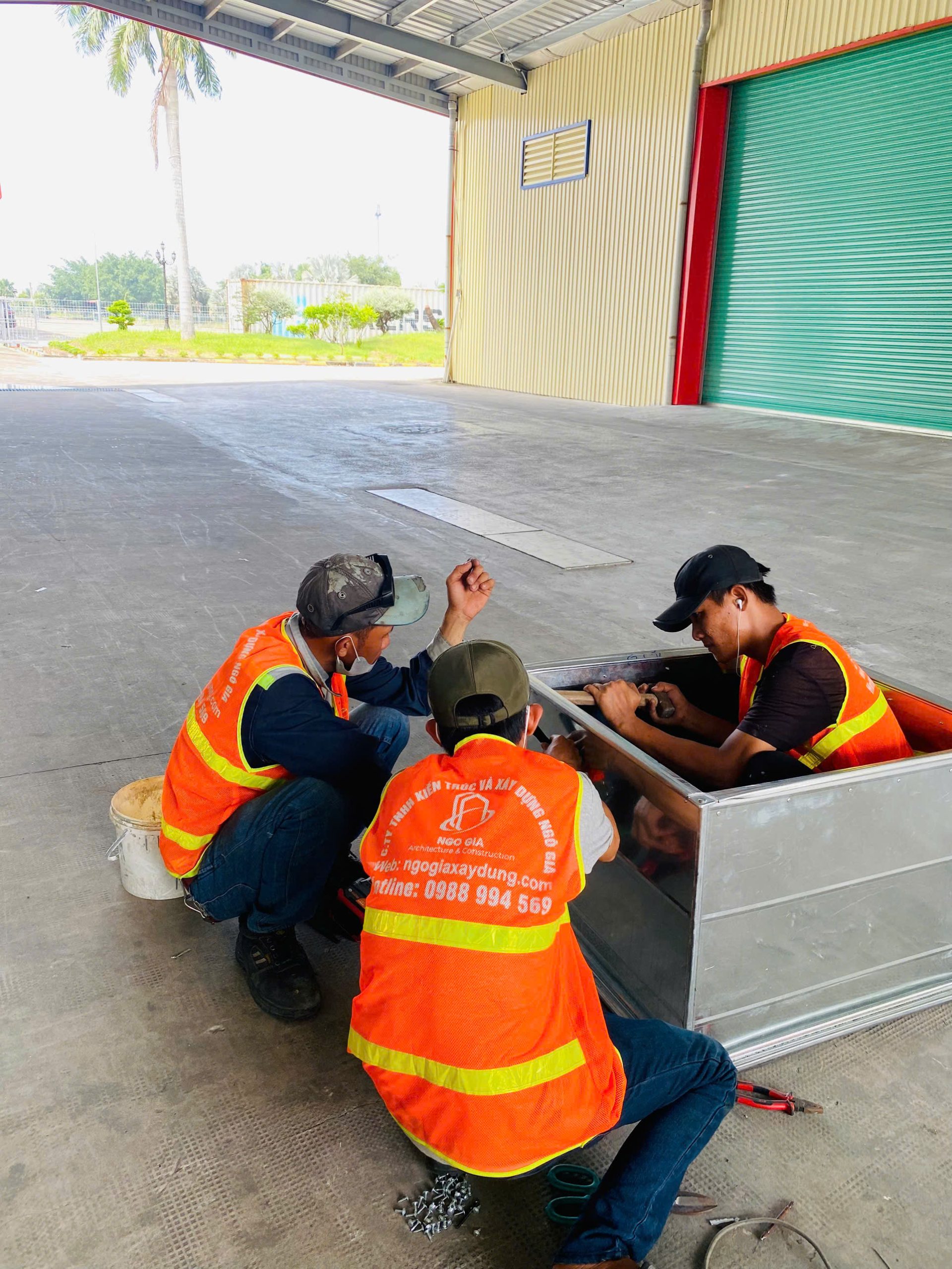 hoàn trả mặt bằng kho xưởng