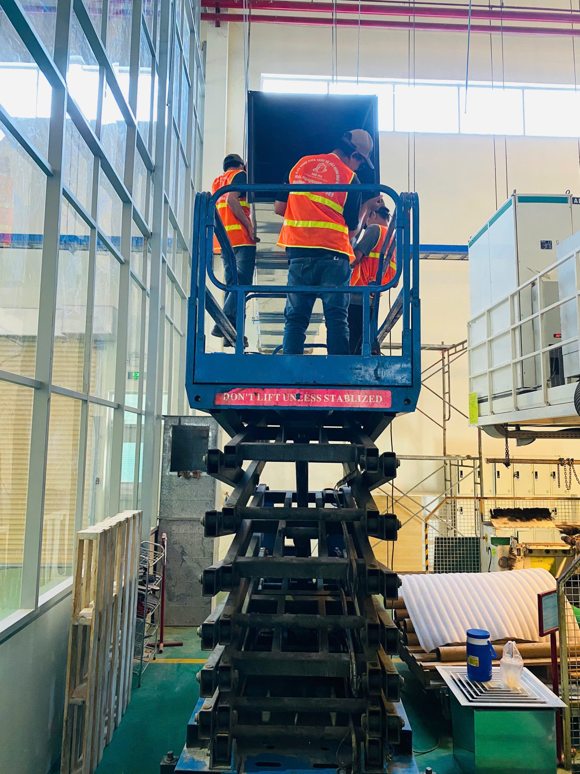 lắp đặt hệ thống lọc bụi