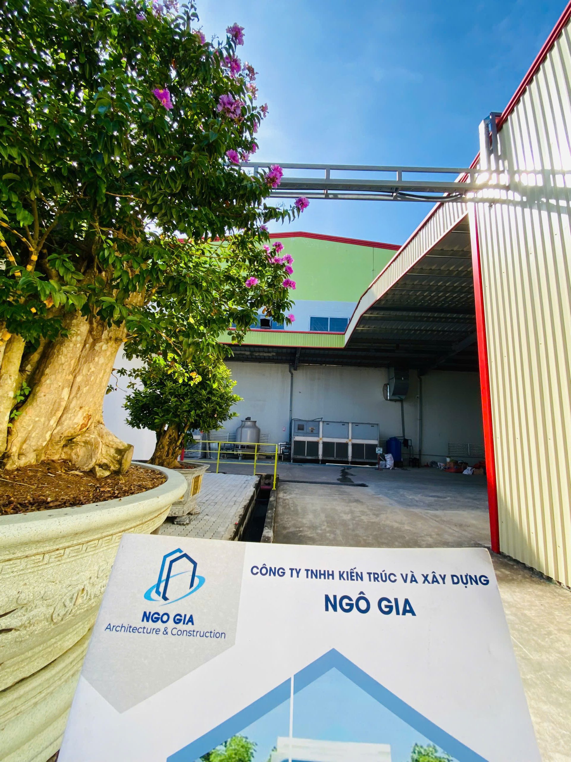 thi công máy làm mát nhà xưởng