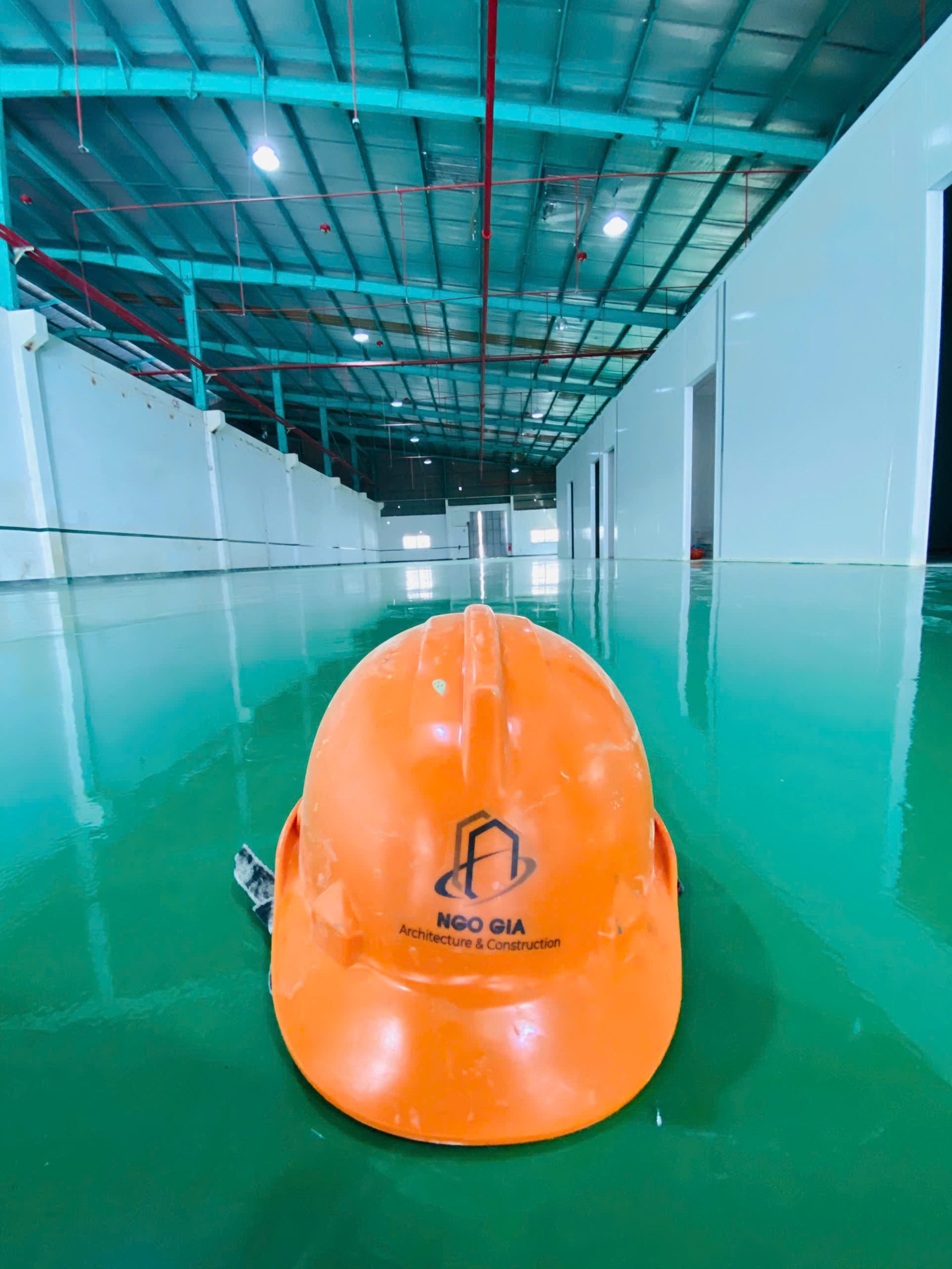 sơn sàn nhà xưởng