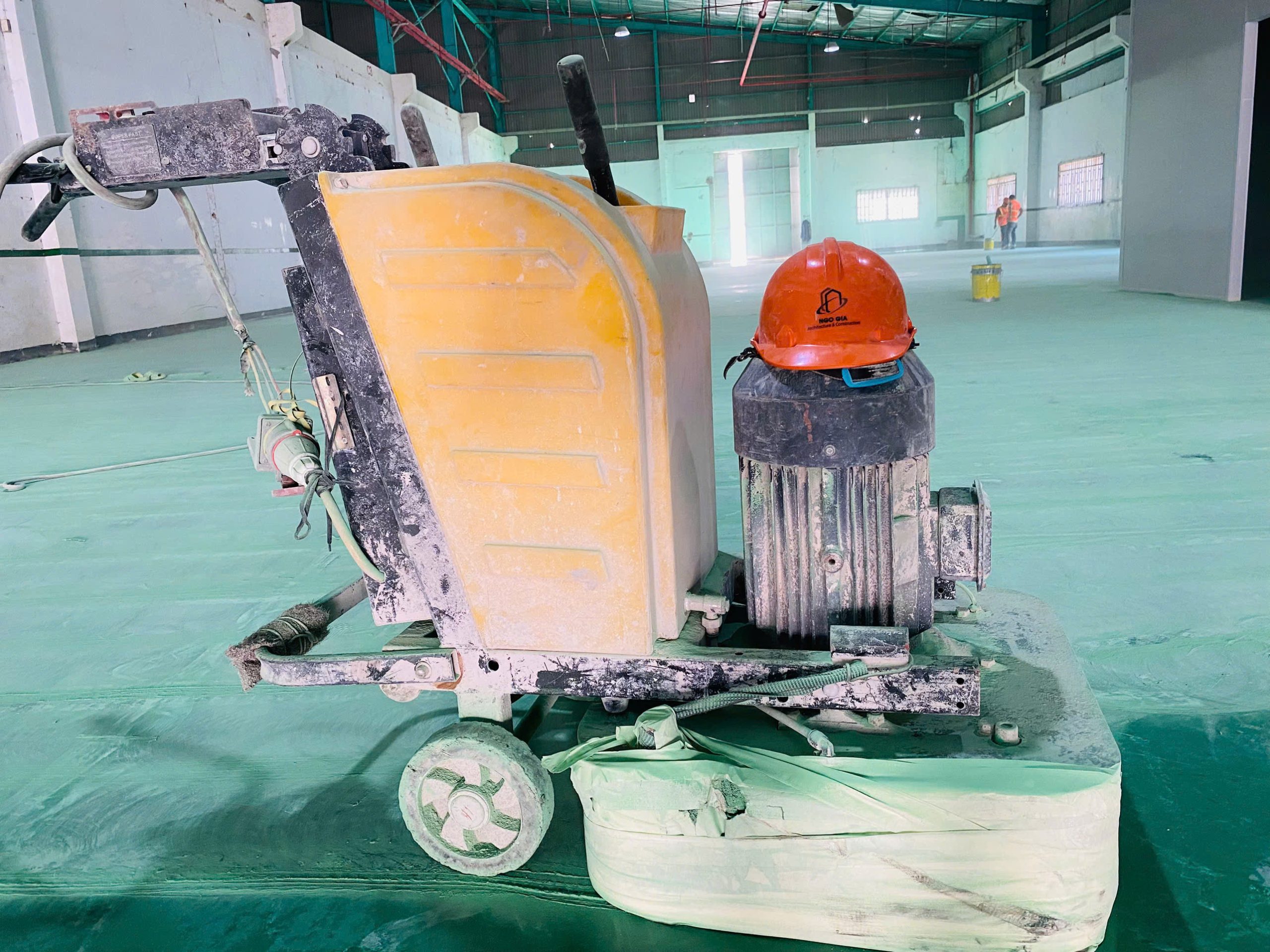 Mài sàn nhà xưởng