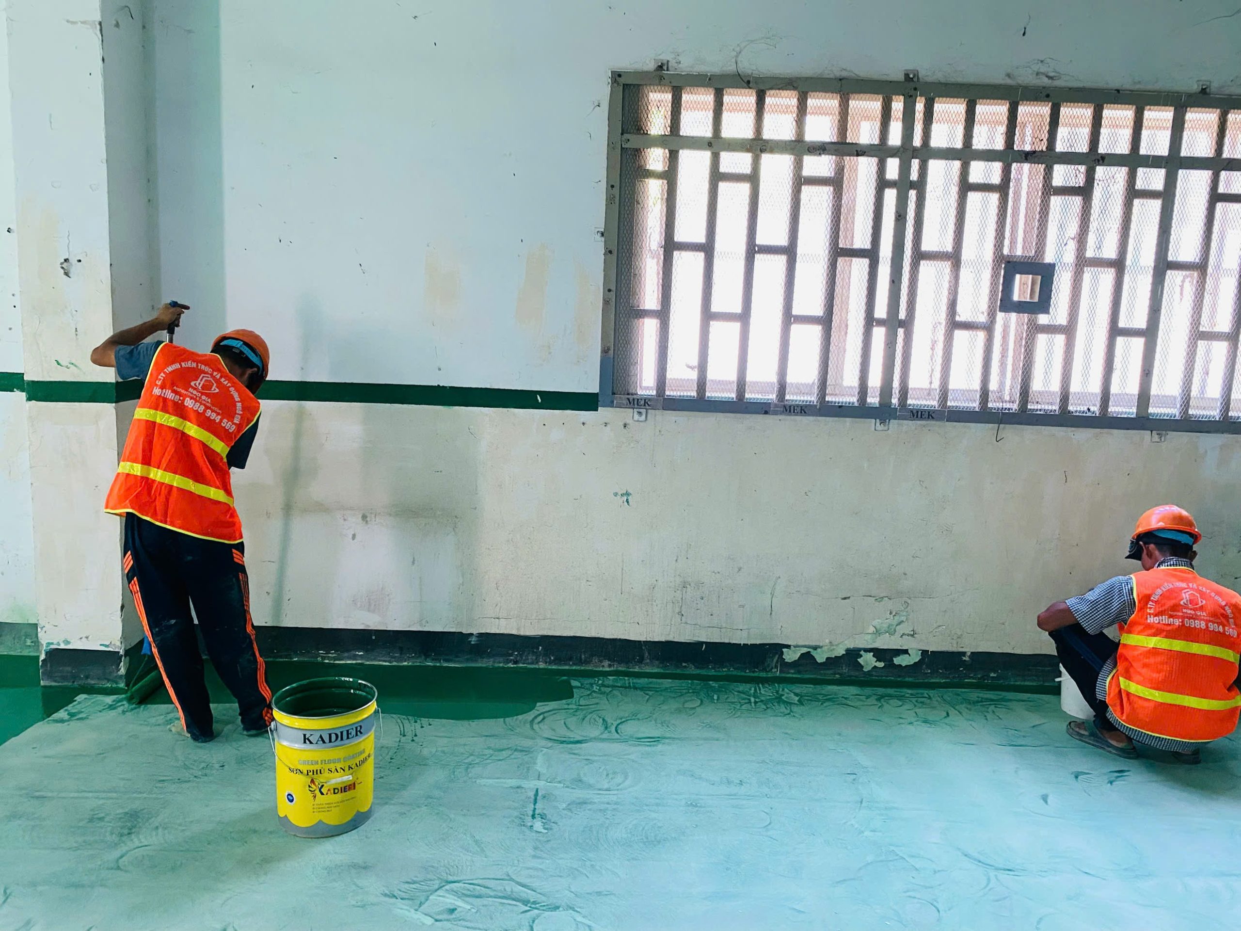 sơn epoxy nhà máy